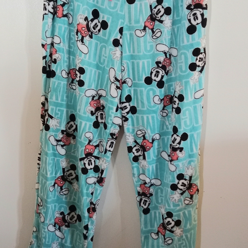 Disney Mickey Mouse Pajama Pants - Blue and Black